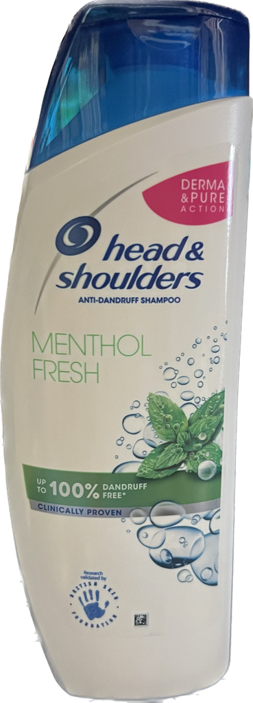 HEAD & SHOULDER SHAMPOO Menthol Fresh 500ML/6 | PJ DISTRIBUTORS